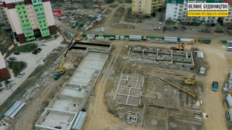 “Велике будівництво”: триває спорудження школи в Херсоні
